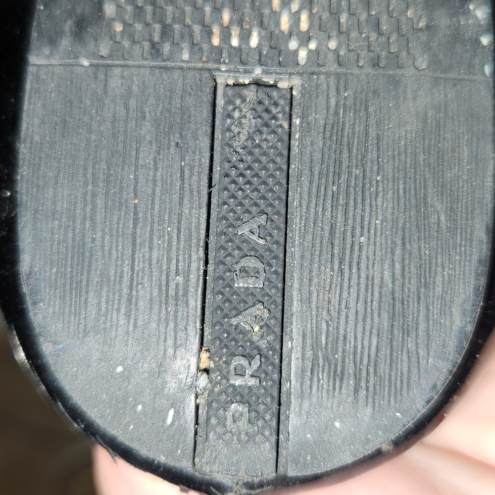 Prada Black Bow Ballet Flats - Picture 7 of 8